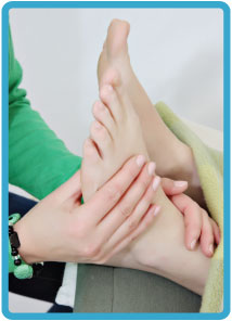 Reflexology - a holistic treatment working on the principle that both the physical and emotional body are reflected on the feet Reflexology - a holistic treatment working on the principle that both the physical and emotional body are reflected on the feet